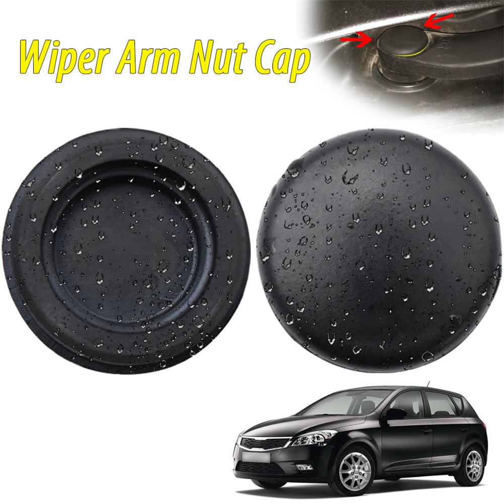 2Pcs Wiper Arm Nut Cover Cap For Kia Optima Sorento Soul Hyundai i30 9838007000