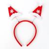 Sequins Christmas Horn Elk Headband for Kid Festive Christmas Headwear