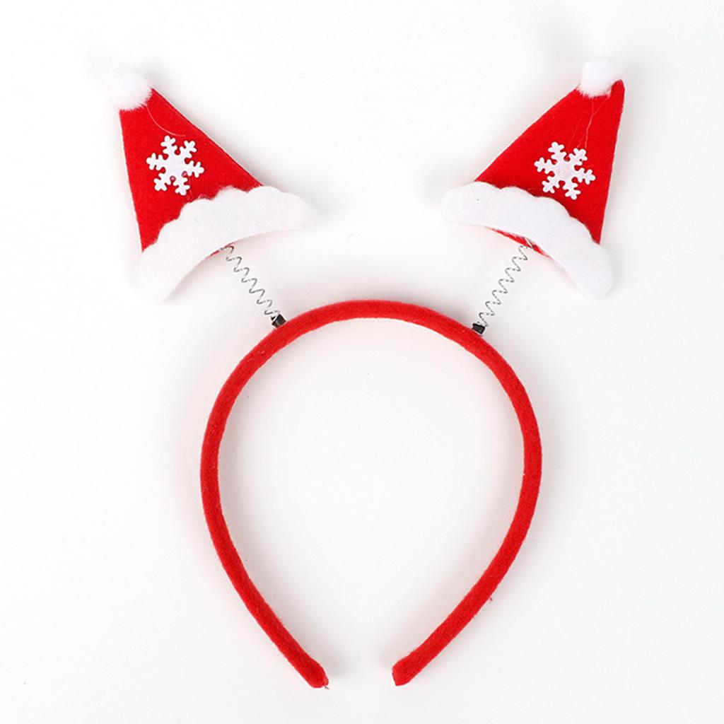 Sequins Christmas Horn Elk Headband for Kid Festive Christmas Headwear