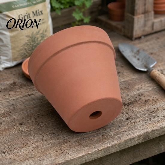 Vaso Fioriera Cactus Vaso Fioriera in Terracotta, Vaso Piante in Argilla con Foro di Drenaggio, Fioriera Porosa Efficace per Piante da Interno Esterno Succulente Cactus