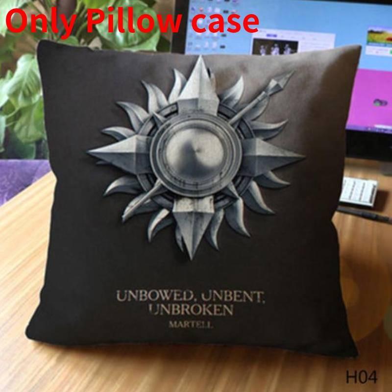 Of Game Thrones Cotton Linen Blend Pillow Case Decoration Household Gift Goods