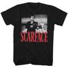 Scarface Movie Tony Montana Shooting Cockroaches Men's T Shirt Cuban Drug Cartel
