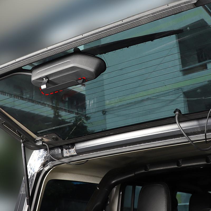 Držák kliky skla zadních dveří, montážní držák vhodný pro Jeep Wrangler JL 2018 Up, doplňky do interiéru