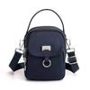 Modische 3-lagige Umhängetasche Damen Mini-Tasche Nylon Strapazierfähiger Stoff Mädchen Kleine Crossbody-Tasche