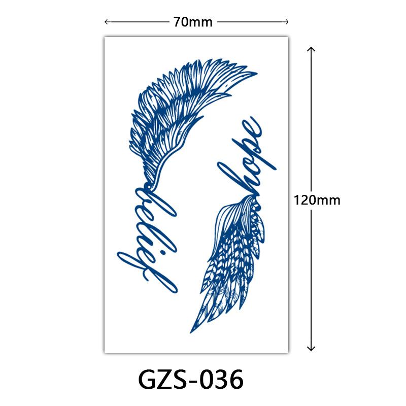 Juice Herbal Tattoo Sticker, Finger Sticker, Juice Semi-Permanent Tattoo Sticker, Sweat-Proof Tattoo