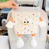 Cartoon Plush Car Tissue Box Creative Car Trash Can Vehicle Trash Bin  Interior Accessories