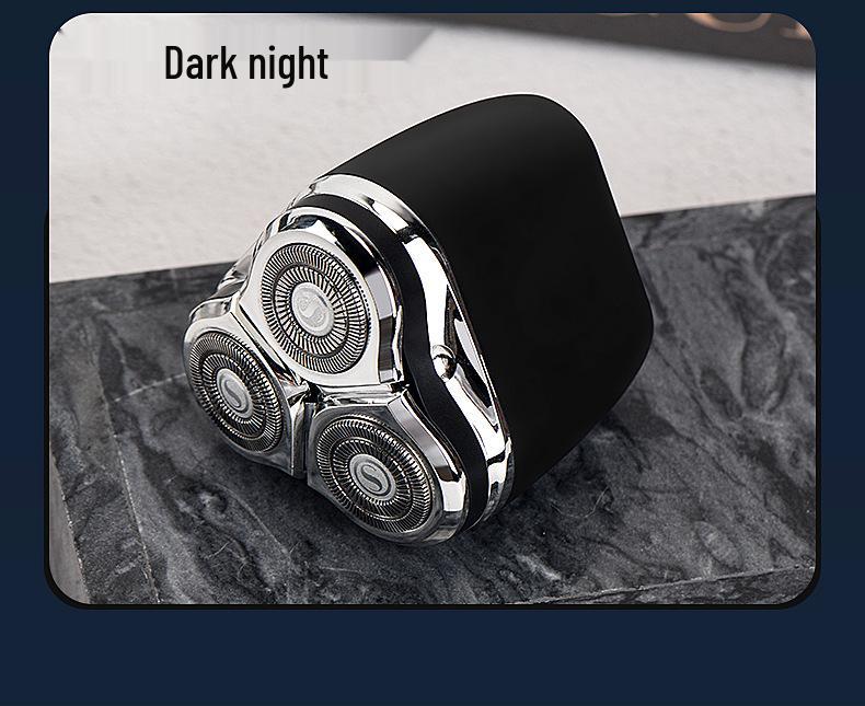 730 Mini USB Rotary Three-Blade Head for Electric Shaver