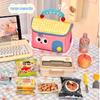 Cute Insulated Lunch Box Bag For Children Student Bento Bags Adult Office Worker Lunch Handbags Picnic Bags Cooler Ice Pack New