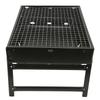 Faltbarer Grill Hochtemperaturbeständig Outdoor BBQ Holzkohleofen für Camping Kleine Größe