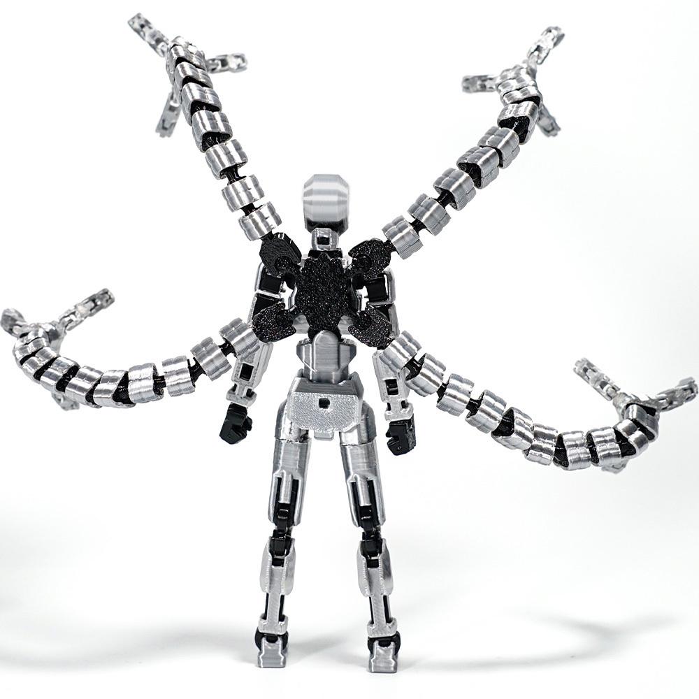 3D Printed Mannequin Dummy 13 Tentacle Series Toys Action Figures Multi-Jointed Movable Shapeshift Robot Parent Child Games