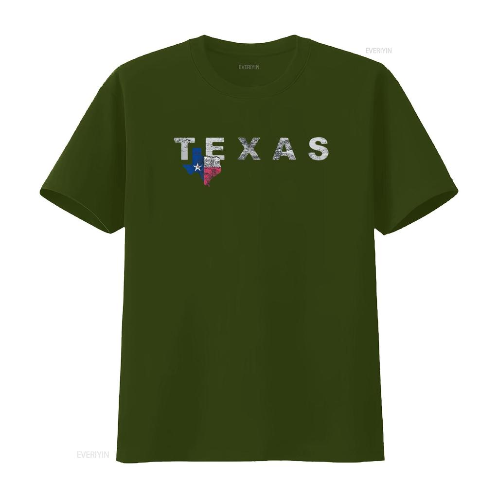 Texan s Texas T Shirt For Tx Black Medium vintage Washed Comfortable Versatile designer clothes Top For Everyday Wear Unisex