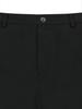 [Matinkim] Curved Seam Bermuda Pants for Men in Black
