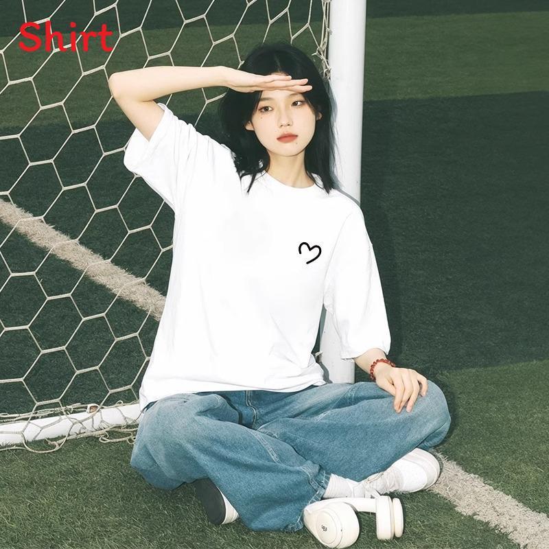 Anime Cartoon Womens Short Sleeve T Shirt With Cotton Fabric For Casual Summer Wear