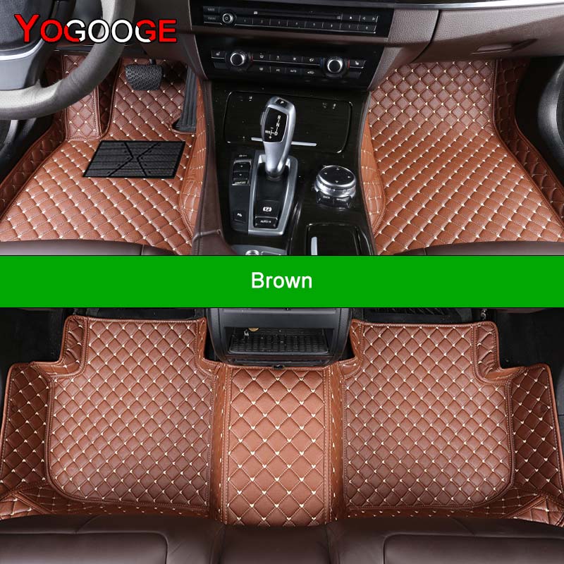 YOGOOGE Custom Car Floor Mats For Mercedes Benz S-CLASS W221 W222 W223 Z223 V223 2005-2023 Auto Carpets Foot Coche Accessorie