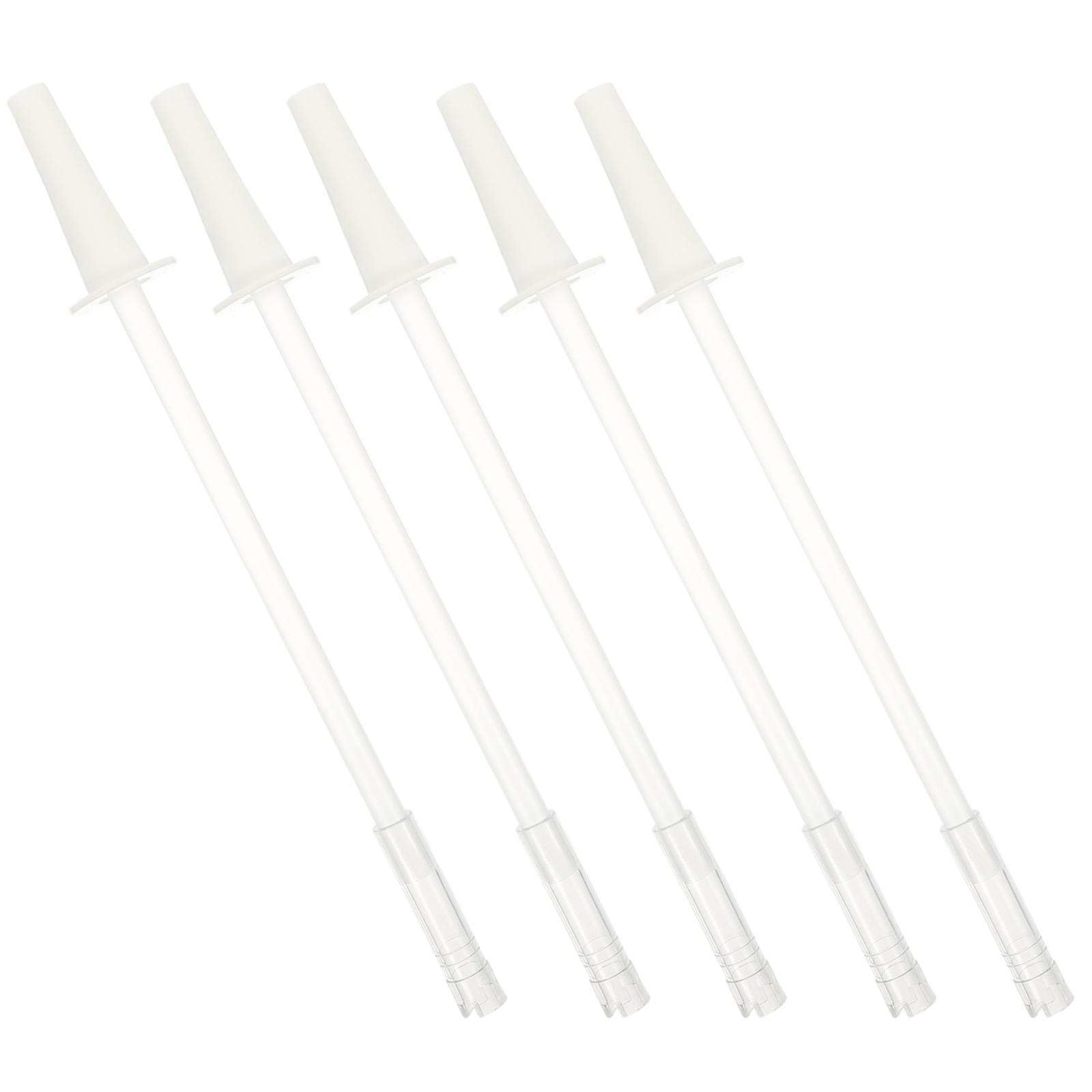 

5 комплектов Pot Belly Cup Straw Кемпинговая бутылка для воды Портативная многофункциональная моющаяся соломинка для смузи Бытовая многофункциональная