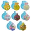 DIY Light and Shadow Keychain Christmas Silicone Epoxy Mold DIY Ornaments Pendant Crafting Mould for Valentine Gift