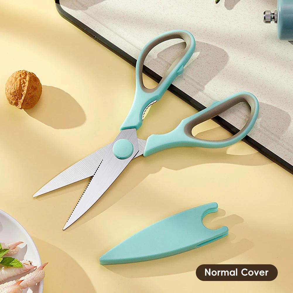 

Многоцелевые кухонные ножницы из нержавеющей стали Инструмент для курицы, птицы, рыбы, мяса, овощей, трав с чехлом