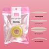 Shu Xiuyan Roll-On Invisible Double Eyelid Stickers Set - 600 Pieces, Natural Look with Application Tools