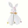 Baby Animal Comfort Blanket & Soothing Doll Handkerchief Bib