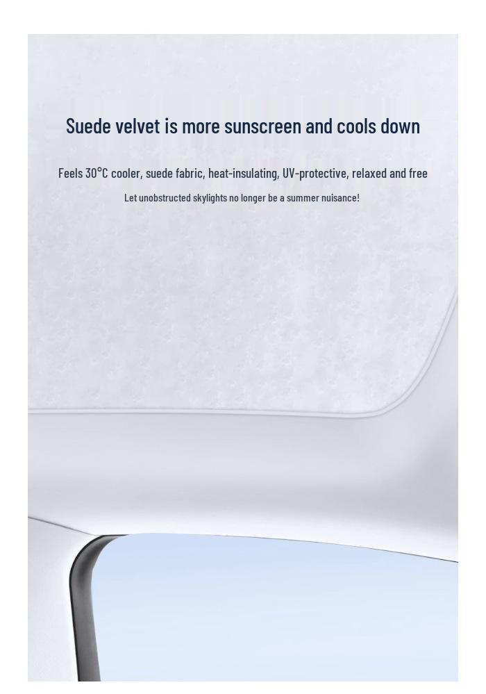 Nissan N7 Silicone Suction Sunroof Sunshade