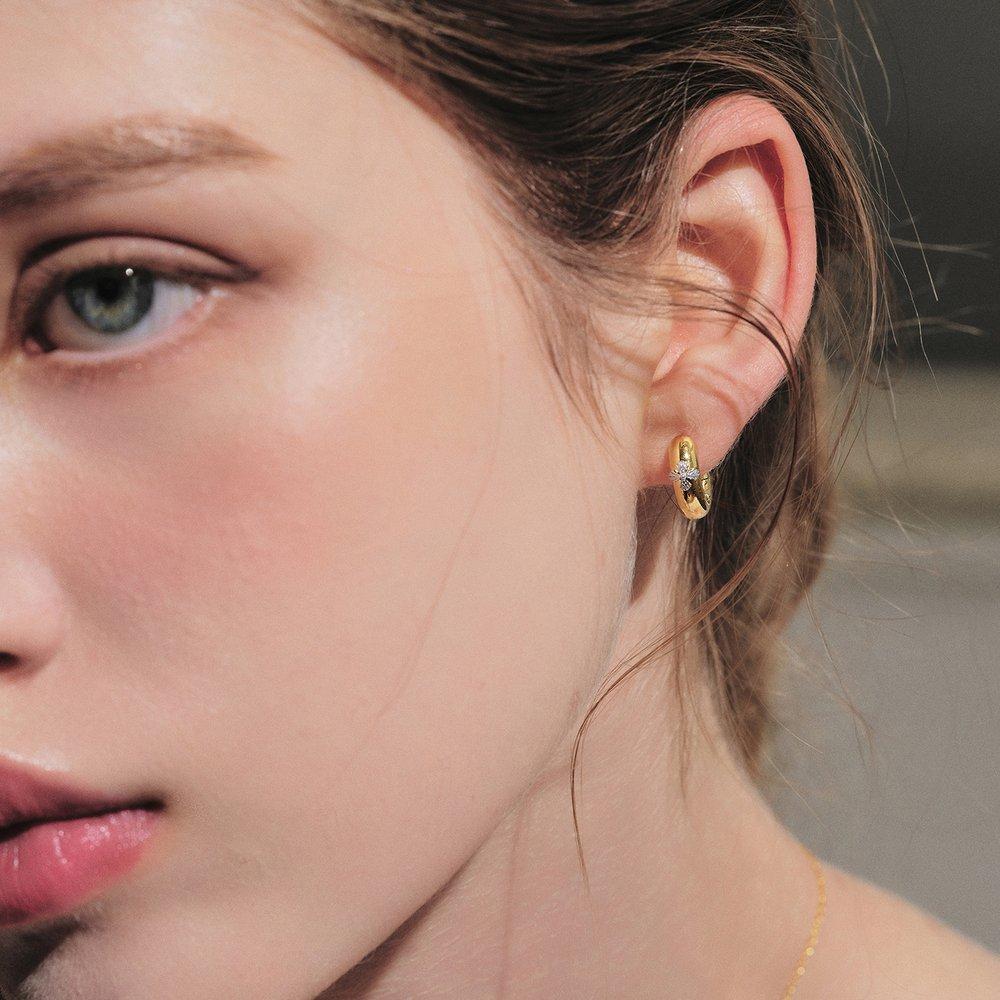 Epoch Diana Mini Hoop Earrings_Gold