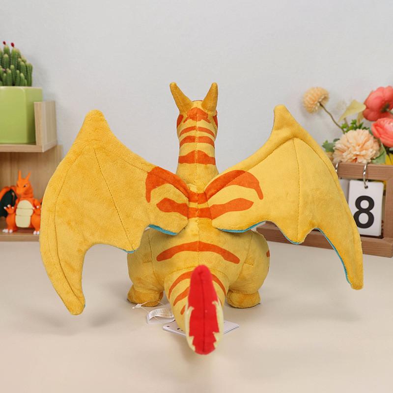Charizard Plush Toy With Short Pile Material For Collectors And Kids