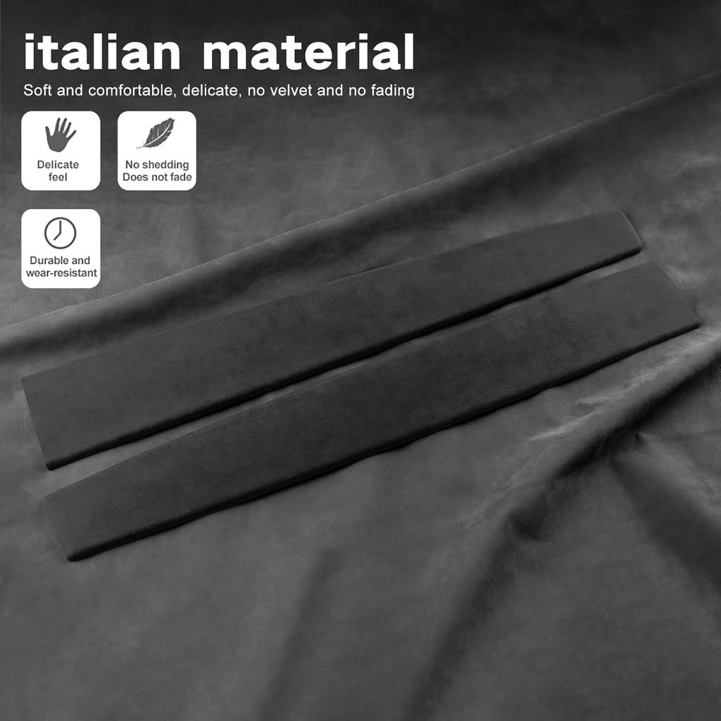 Car Instrument Panel Trim Cover alcantarn Style for Tesla Model 3 Y 2017-2024 Dashboard Trim Strip for Car Interior Accessories Decoration