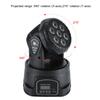 7LED RGBW Moving Head Stage Disco Light DMX512 Sound Activated Effect Lights