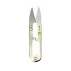 U-shaped Spring Yarn Scissors for Cross Stitch & Tailoring - Compact Iron Art Thread Cutter for Household Use
