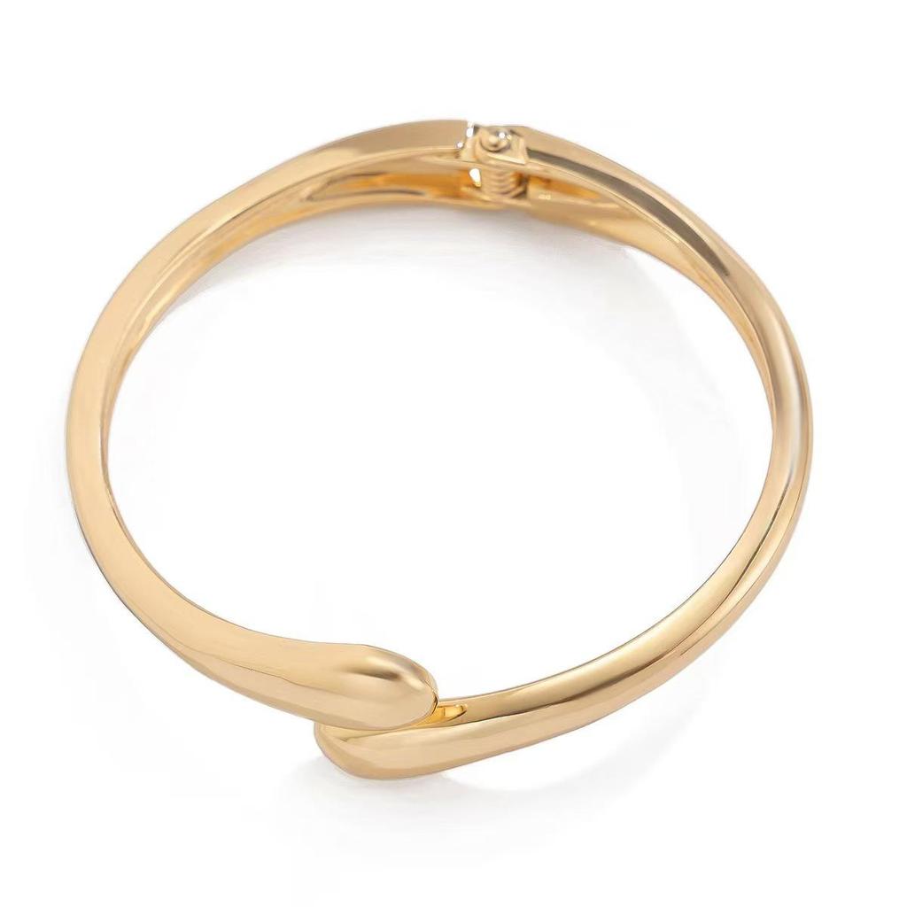 Set di Bracciali Aperti Geometrici ad Arco Europei-Americani
