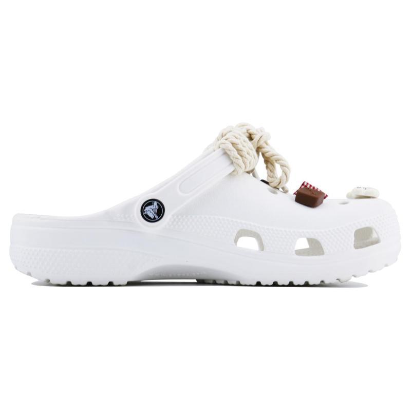 Crocs Classic Clog SDS EVA Red Check Clogs Unisex White