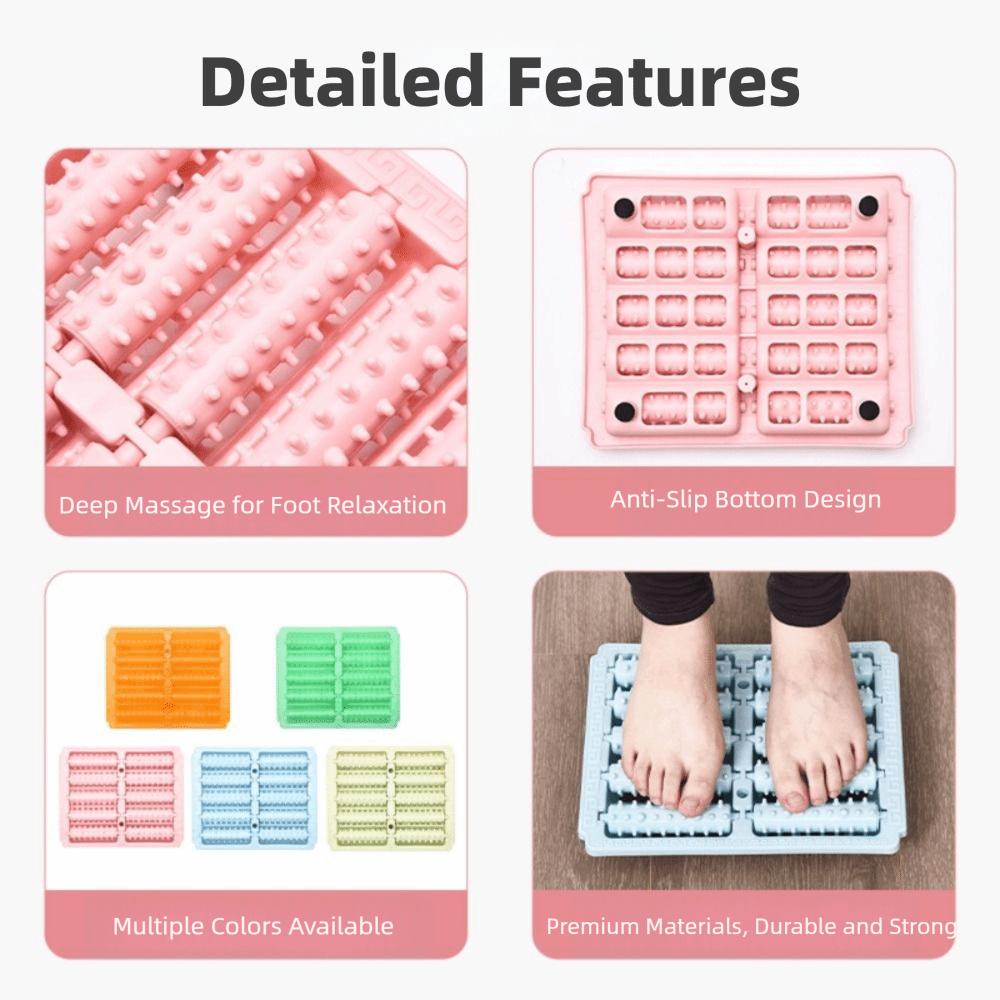New Raised Foot Massager Trigger Point Reflexology Acupressure Foot Acupressure Massager Foot Roller Massager Care