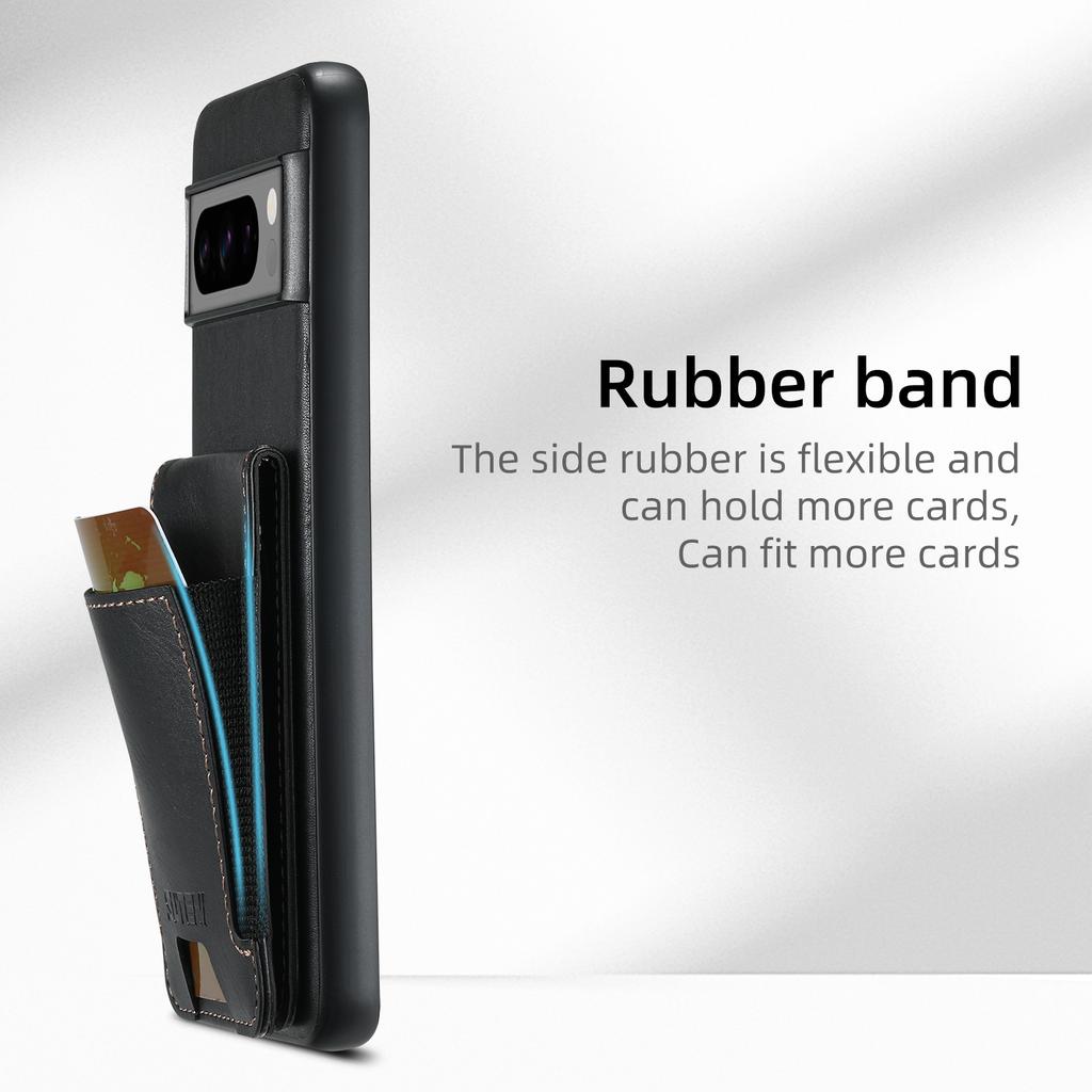 SUTENI H03 For Google Pixel 8a Case Anti-Scratch Card Slots Phone Cover