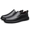 Fashion Genuine Leather Men's Loafers Casual Slip-On Walking Shoes Comfortable Male Soft Sole Flats All-match Driving Moccasins for Men