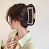 13cm Large Transparent Hair Claw Clip Women Minimalist Acrylic Plastic Shark Clip Elegant Ponytail Hairpin Girl Hair Accessories
