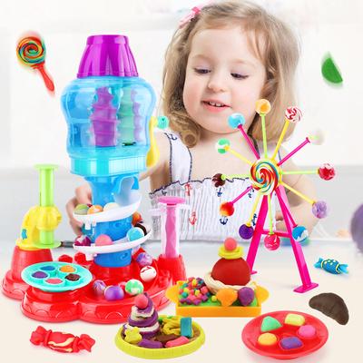 Kids Play Dough Creative 3D Educational  Modeling Clay Plasticine Tools Kit DIY Design Play Doh  for Girls Boys