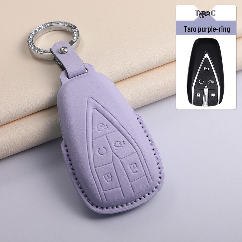 Changan Key Cover for Yidong, CS75, CS35, CS55 PLUS, Oshan X5/X7, UNI-T/K, Ruicheng – Textured Blue Finish.