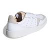 Adidas Originals Super Court Leather Low top Kids' Skateboarding Shoes White Brown Teenagers EE8795