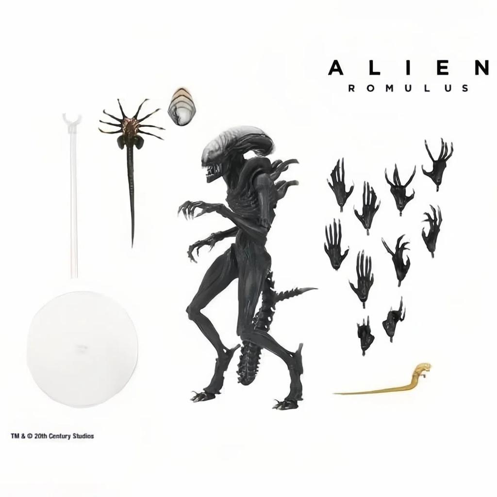 Neu- NECA Alien Romulus Figur Hochwertige Version Schreibtischdekoration Überraschungsgeschenk