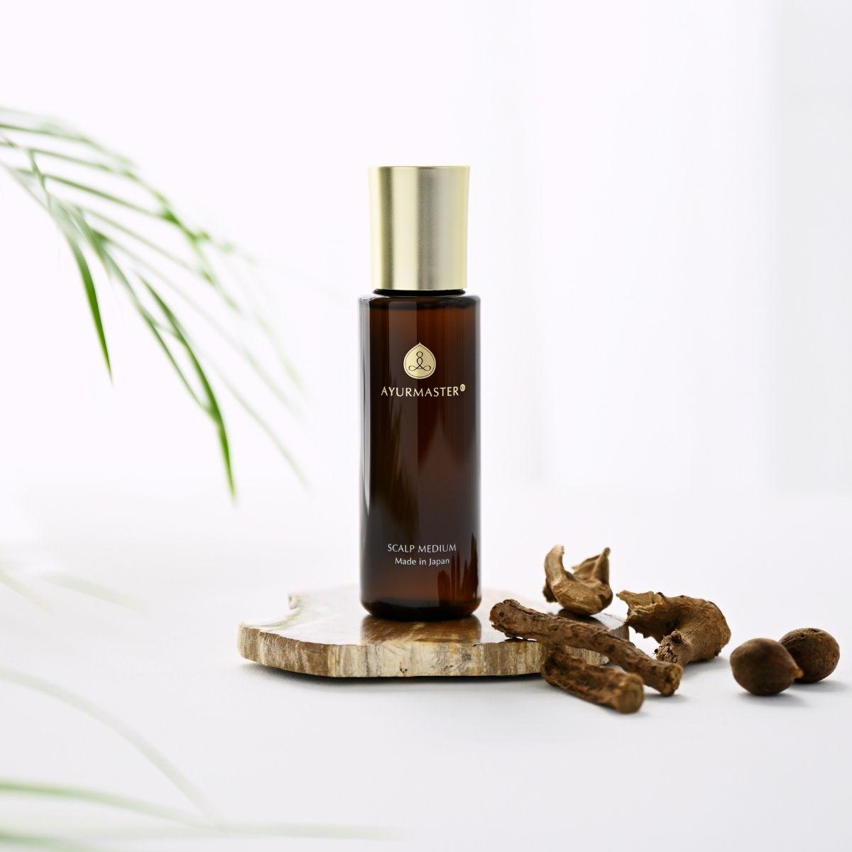 

Средство для оживления корней волос – Против истончения и для ухода за кожей головы – AYURMASTER SCALP MEDIUM – 125 мл