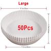 50/100Pcs Air Fryer Disposable Paper Non-Stick Airfryer Baking Papers Round Air-Fryer Paper Liners Paper Kitchen Accessories