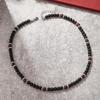 Emperor Stone Beaded Men's Collarbone Necklace: Stylish European & American Hip Hop Abacus Bead Chain