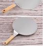 Stainless Steel Pizza Peel with Wooden Handle - Kitchen Baking Tool