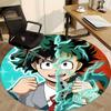 1pc My Hero Academia Chair Carpet for Office Non-Slip, Soft & Comfortable, Carpet for Office, Gaming, Lightweight Round Floor Mat Yy251021013