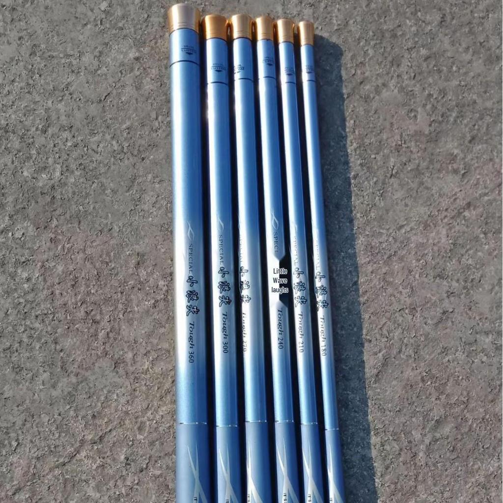 Ultralätt Portabelt Kolfiberfiskespö för Bäck och Karp