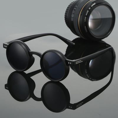 Round Frame Sunglasses Adjustable Adjustable Zoom Sunglasses Filter Lenses Shades Advanced Lens Polarized Sun Glasses For Hiking