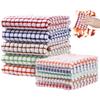 Terry Tea Towels 10Pcs Kitchen Tea Towels Absorbent Lint Catering Restaurant Cloth Dish Towels Cleaning Cloth Kitchen Cleaning