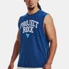 Under Armour Project Rock Printed Pullover Training Vest Men Tops Phantom-Blue 1379019-471