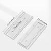 2/4pcs Adhesive Power Strip Holder Under Desk Mount Surge Protector Organizer No Drill Cable Management Gaming Home Office Setup