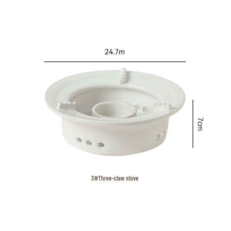 LIEI Lithium Porcelain Casserole with Alcohol Stove